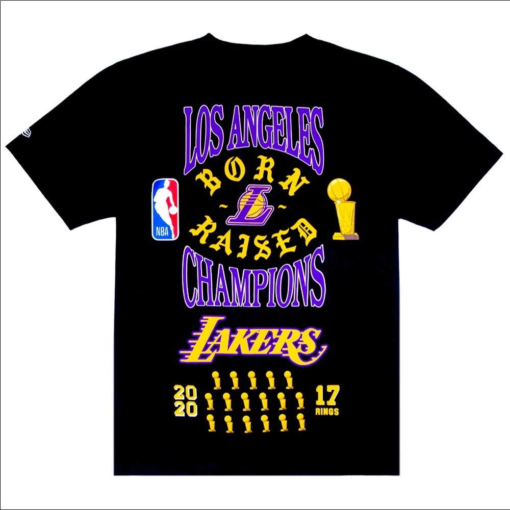 BORN x RAISED NEW ERA COLLAB 2020 LAKERS CHAMPIONS